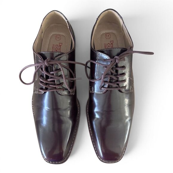 Dexter Comfort Mens Brown Square Toe Oxford Dress Shoes Lace Up Size 11 main image 6